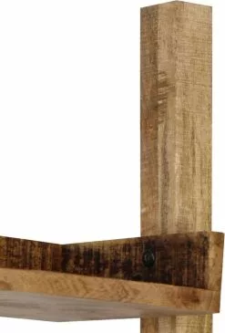 Furniture Limited - Ladderkast 75x37x205 Cm Massief Mangohout Bruin -DECORATIE Winkel 812x1200 1