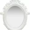 Furniture Limited - Wandspiegel Kasteel Stijl 56x76 Cm Wit -DECORATIE Winkel 888x1200
