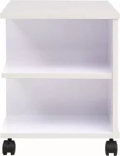 Furniture Limited - Plankenkast Verrijdbaar 50x35x42 Cm Wit -DECORATIE Winkel 926x1200 2