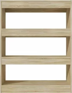 Furniture Limited - Boekenkast/kamerscherm 80x30x103 Cm Bewerkt Hout Sonoma Eiken 13 Furniture Limited - Boekenkast/kamerscherm 80x30x103 Cm Bewerkt Hout Sonoma Eiken -DECORATIE Winkel 931x1200 1