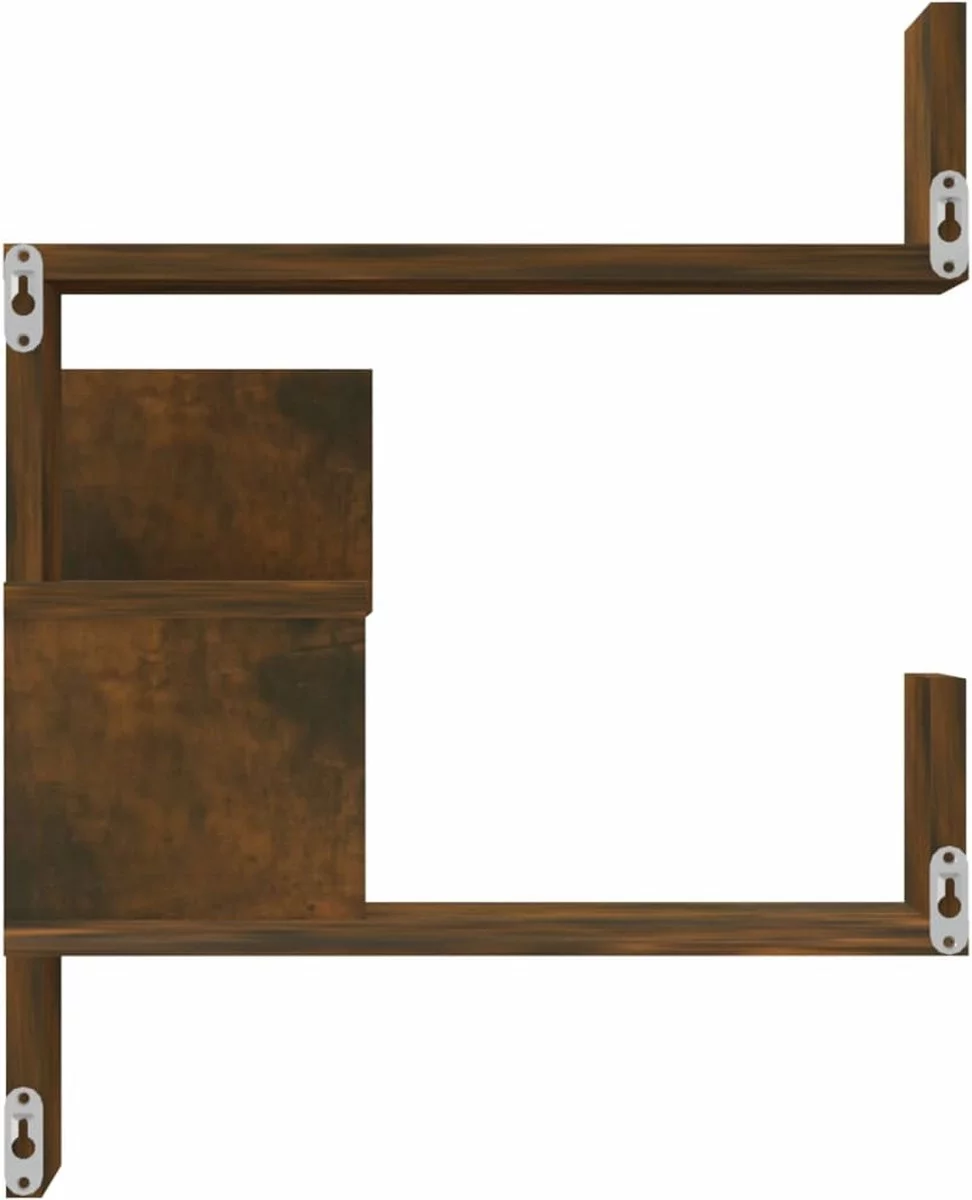 Furniture Limited - Hoekwandschappen 2 St 40x40x50 Cm Bewerkt Hout Sonoma Eiken 10 Furniture Limited - Hoekwandschappen 2 St 40x40x50 Cm Bewerkt Hout Sonoma Eiken - Afbeelding 8