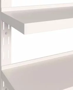 Furniture Limited - Wandschappen Zwevend 2-laags 2 St 240x30 Cm Roestvrij Staal -DECORATIE Winkel 975x1200