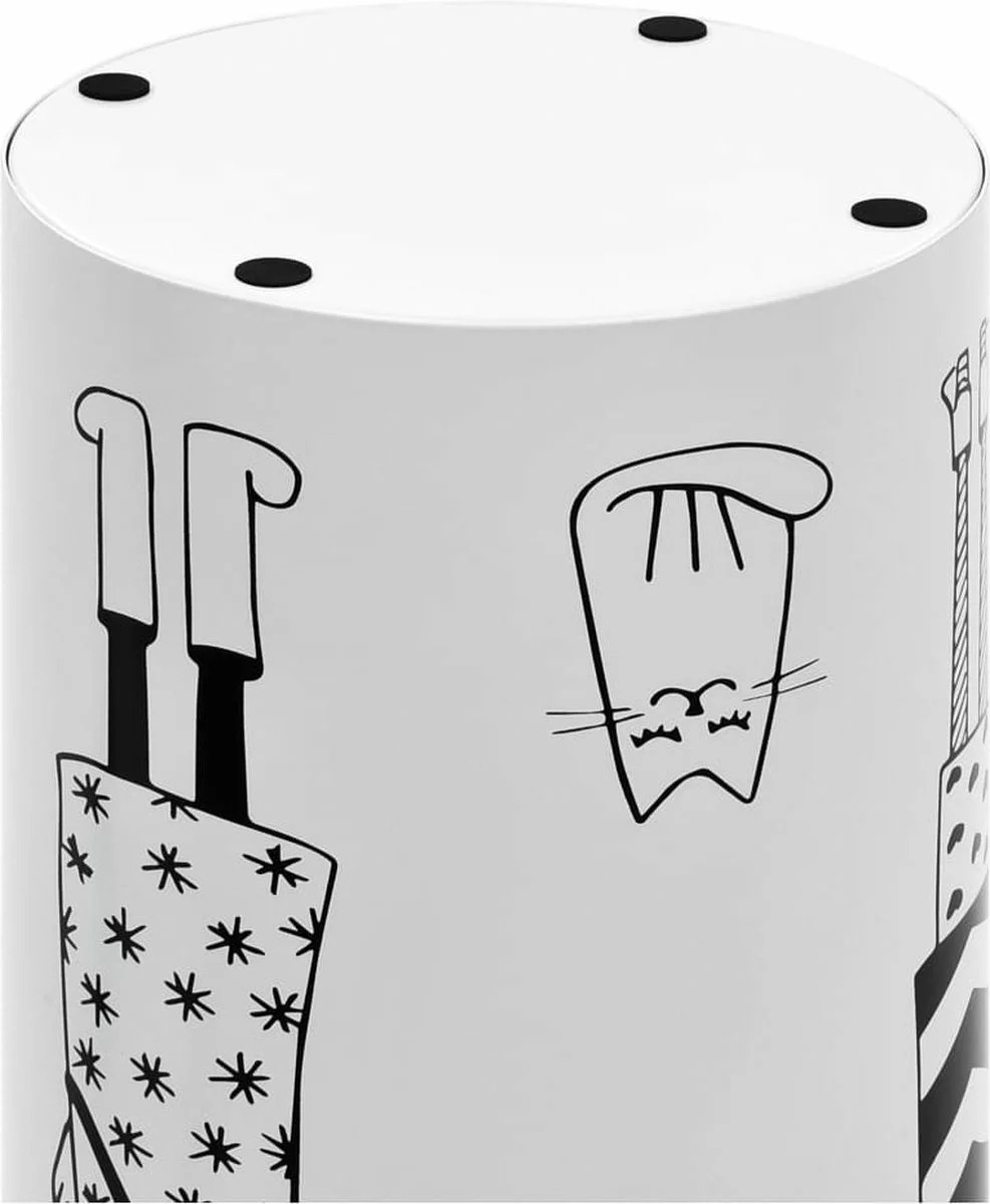 Furniture Limited - Parapluhouder Vrouwen Staal Wit 6 Furniture Limited - Parapluhouder Vrouwen Staal Wit - Afbeelding 4