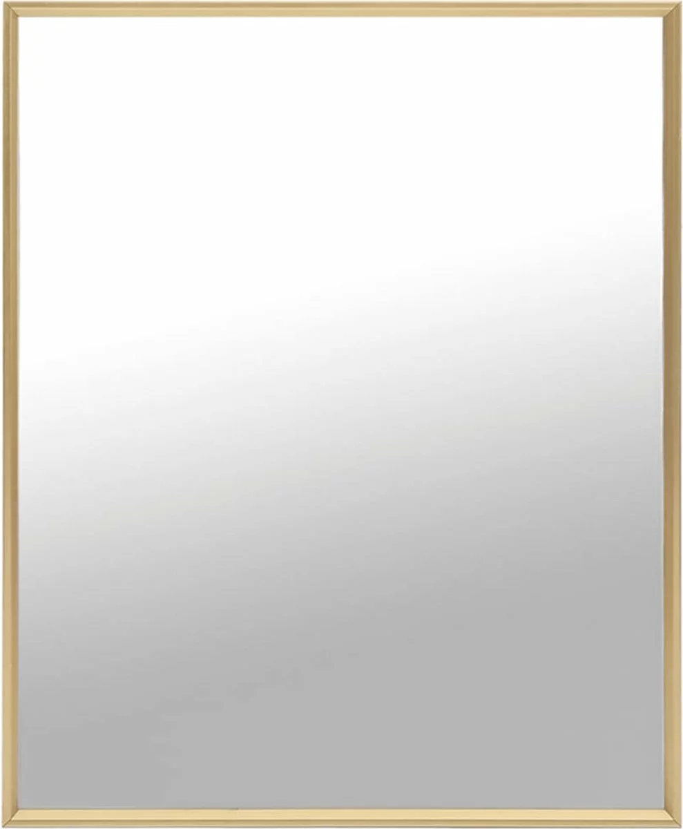 Furniture Limited - Spiegel 70x50 Cm Goudkleurig 3 Furniture Limited - Spiegel 70x50 Cm Goudkleurig